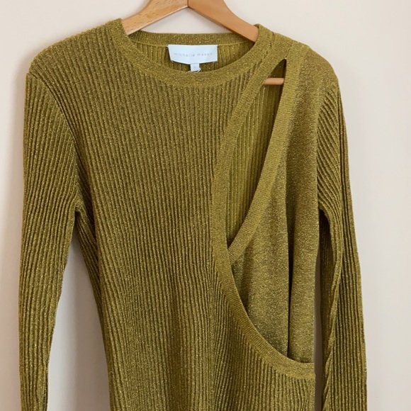 Michelle Mason-Asymmetrical Layered Sweater - Picture 4 of 8